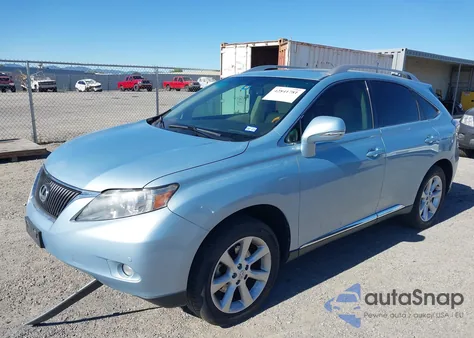 2010 Lexus Rx 350 350 из США, поврежденный, VIN 2T2ZK1BA4AC025967